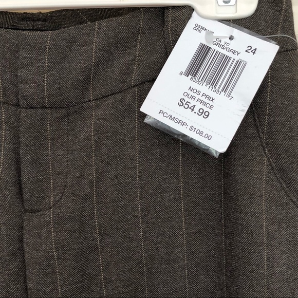 Guess Jeans 81 stretch pinstripe pants - size 24 - Picture 2 of 7